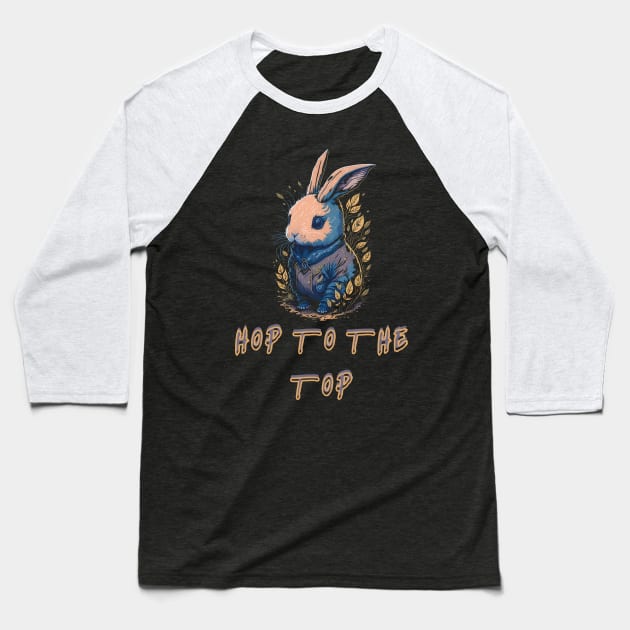 hare Baseball T-Shirt by vaporgraphic